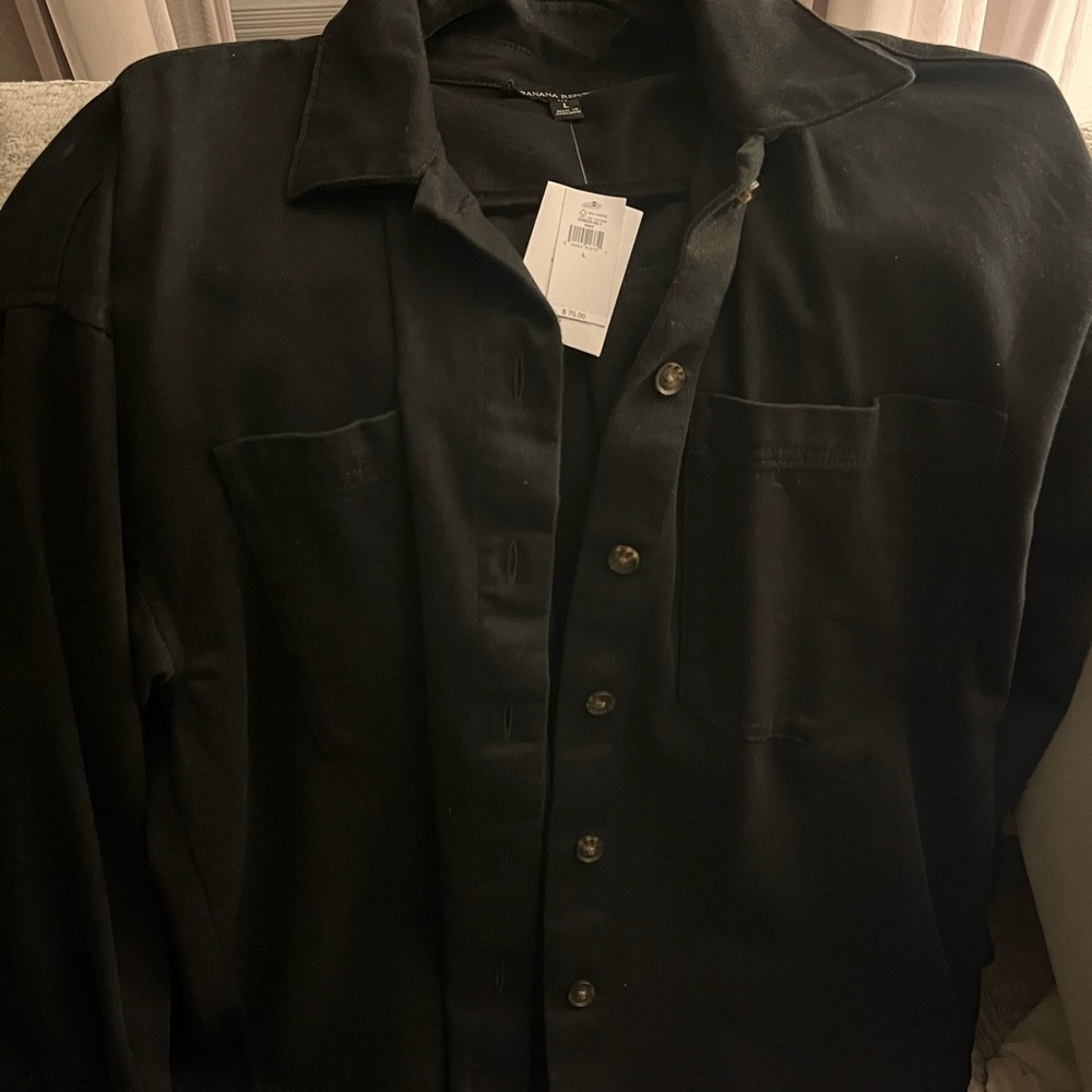 Banana Republic Classic Black Overshirt